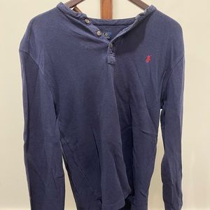 Kids XL (18-20) Ralph Lauren Polo Navy Blue Top